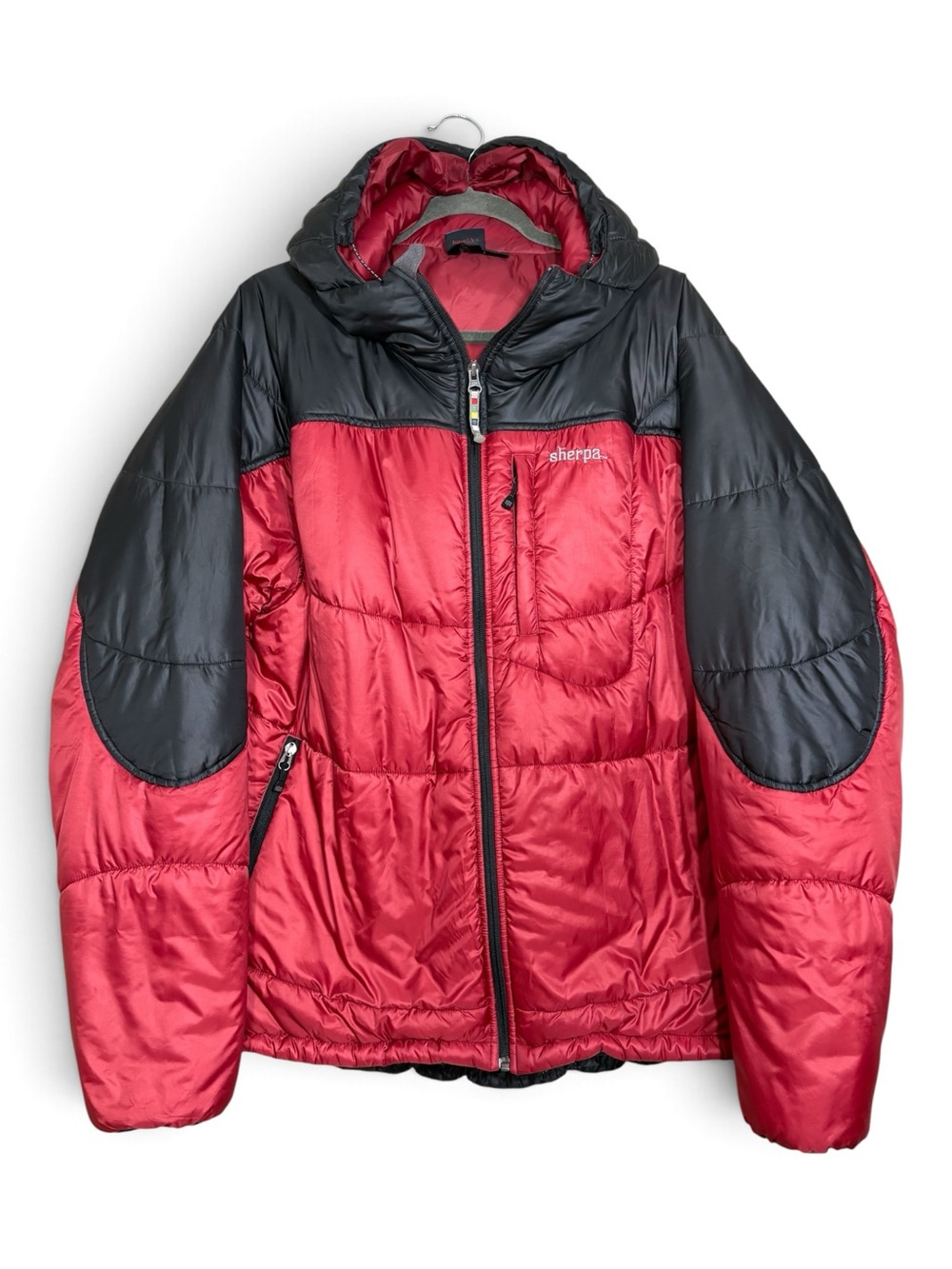 Sherpa Adventure Gear Hooded Puffer Jacket- men’s XL